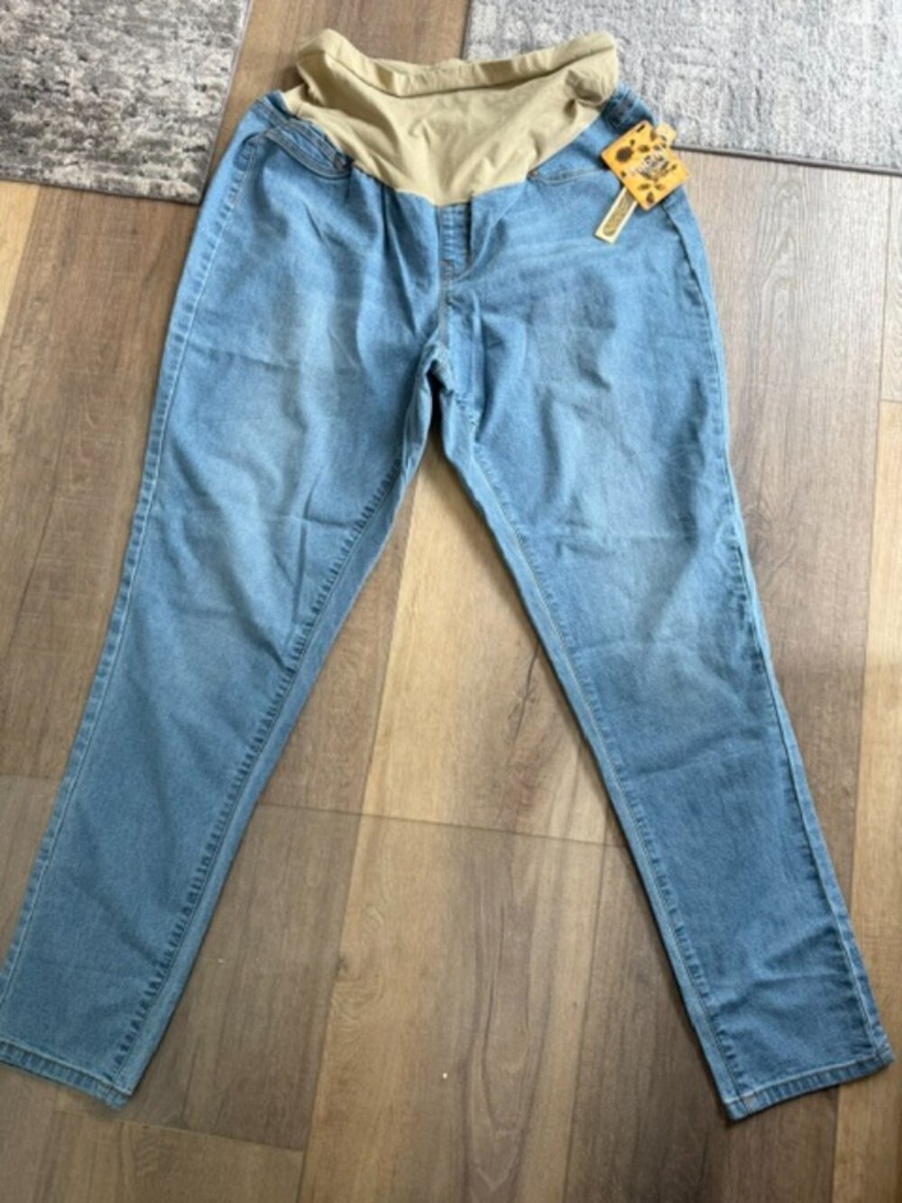 NEW Hybrid & Company Women's Maternity/Pregnancy Denim Jeans Size XL